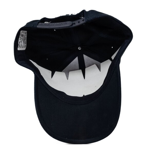 Breitling Black Adjustable Baseball Cap With Yellow Embroidered Logo Cotton - Picture 8 of 8